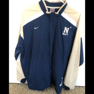 Men’s Nike Navy Football Jacket (Large)